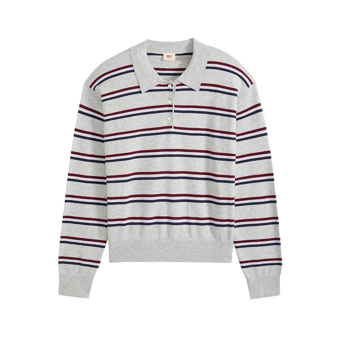 LEVI S RED SUPER SOFT LS POLO 007VY-0001