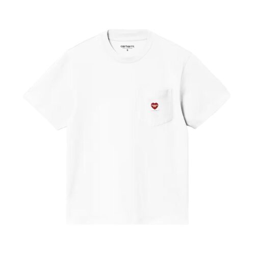 CARHARTT WIP W' S/S POCKET SMALL HEART T-SHIRT I037166.1WZ.XX.03