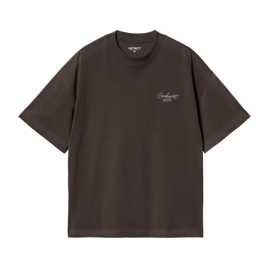 CARHARTT WIP S/S SIGNATURE SCRIPT T-SHIRT I033828.3XB.XX.03