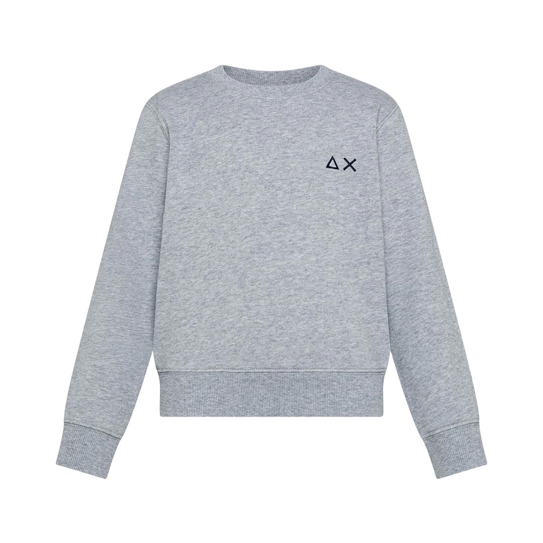 SUN68 BOY'S SWEATSHIRT BASIC FLEECE L/S F46303.06