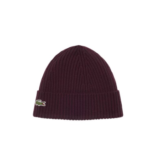 LACOSTE BERRETTO IN LANA SPAZZOLATA A COSTINE RB0001.00.3KE