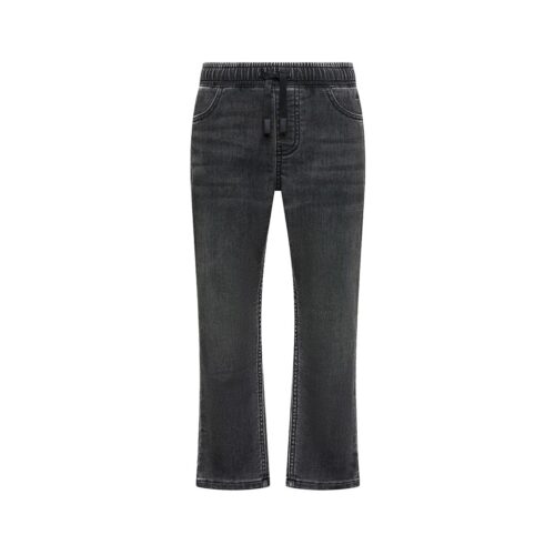 SUN68 BOY'S JOGGER TROUSERS DENIM FLEECE P46307.98