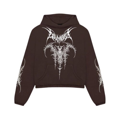 DOLLY NOIRE THE GUARDIAN OVER HOODIE COFFEE BEAN SW1311.S4.04