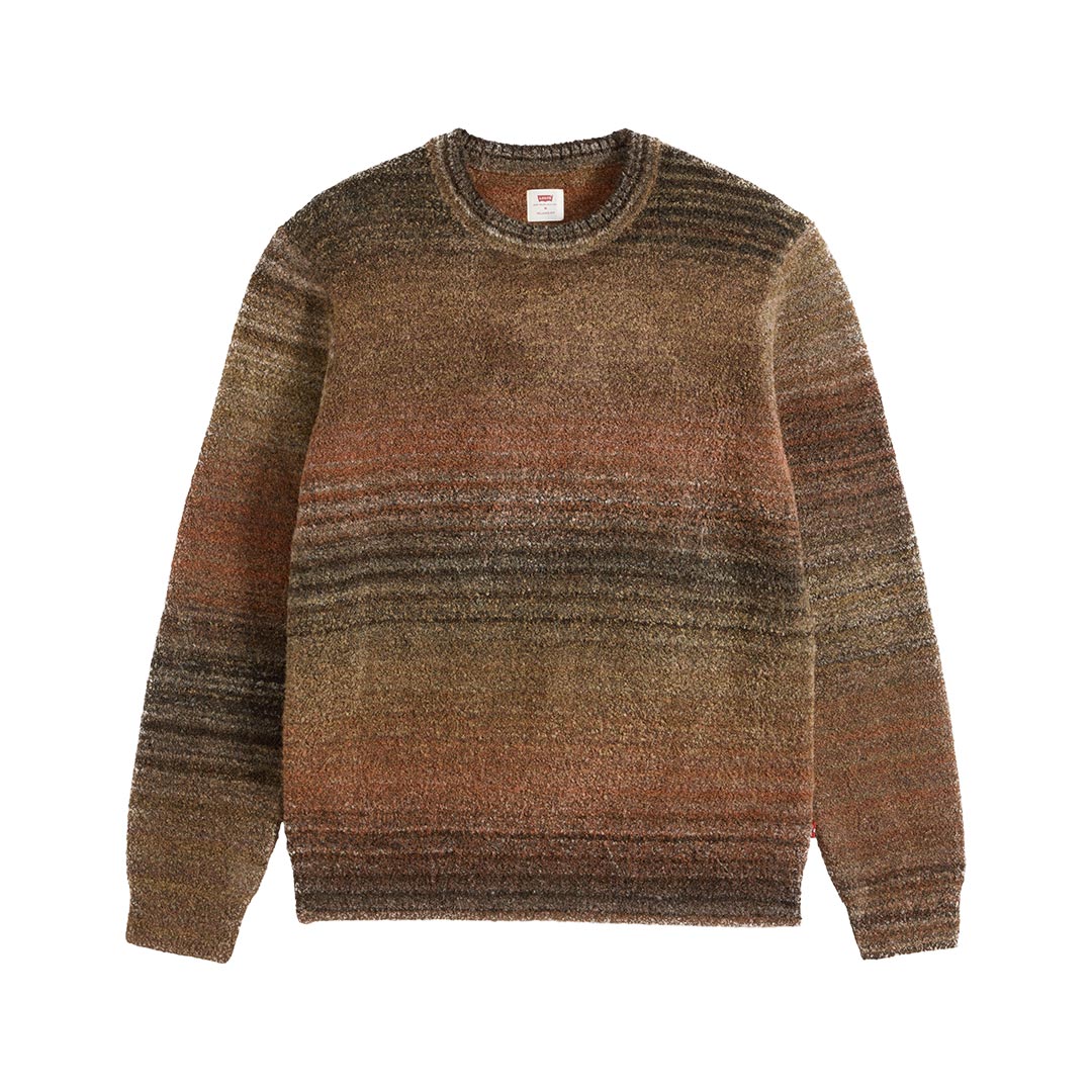 LEVI S RED PRESIDIO CREW SWEATER 003B6-0014