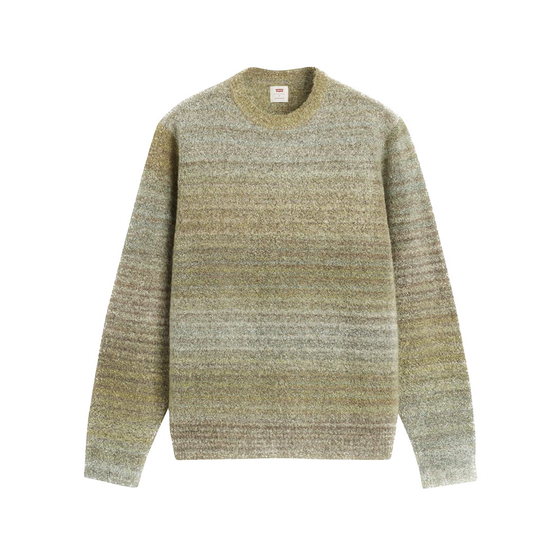 LEVI S RED PRESIDIO CREW SWEATER 003B6-0012