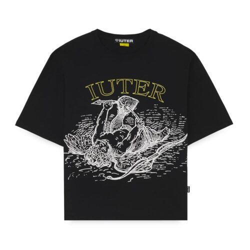 IUTER DAMAGE TEE 26WITS14.BLK