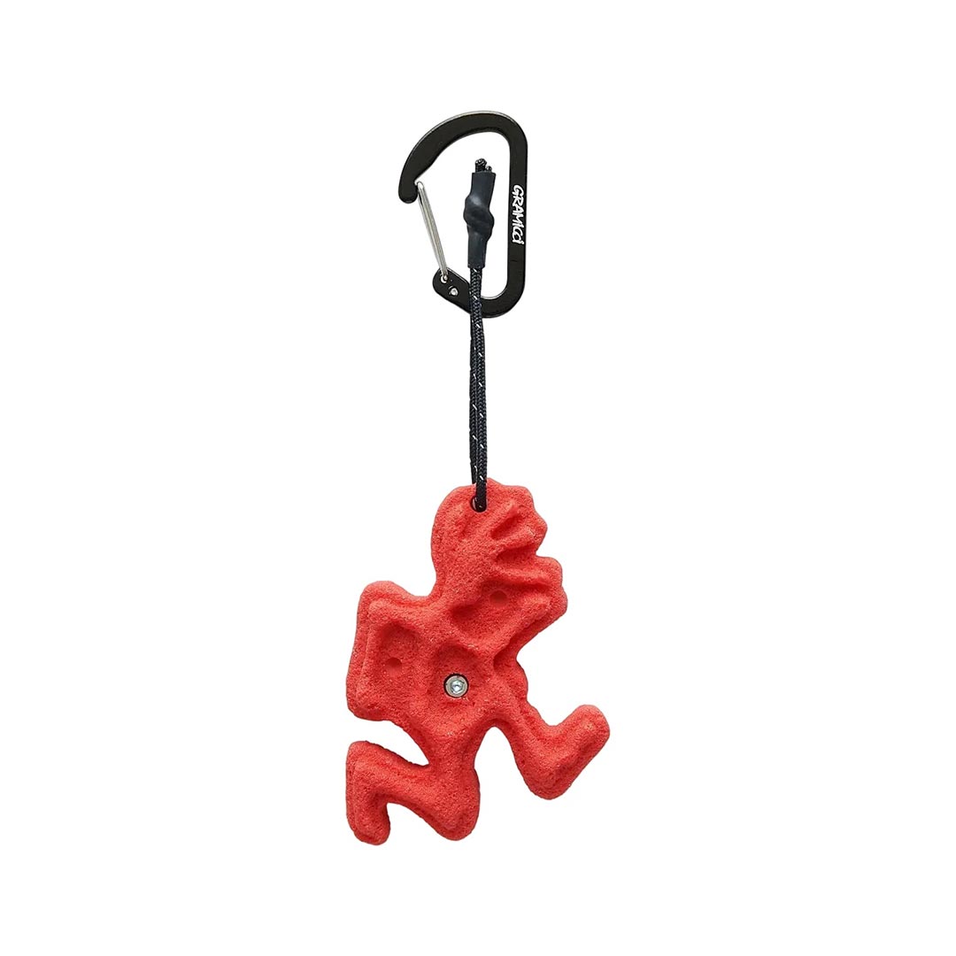 GRAMICCI RUNNING MAN CLIMBING KEYCHAIN 217.RED