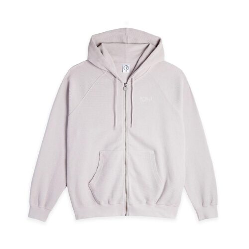 POLAR SKATE CO. WAFFLE ZIP HOODIE WZHHOODIE-PT