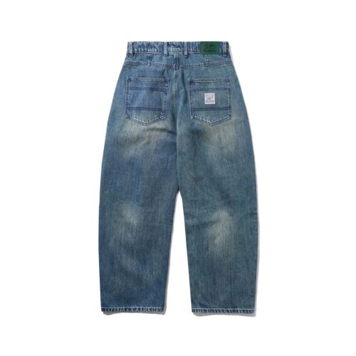 BUUTER GOODS  WIDE CUT DENIM JEANS WCDJ.FWBL
