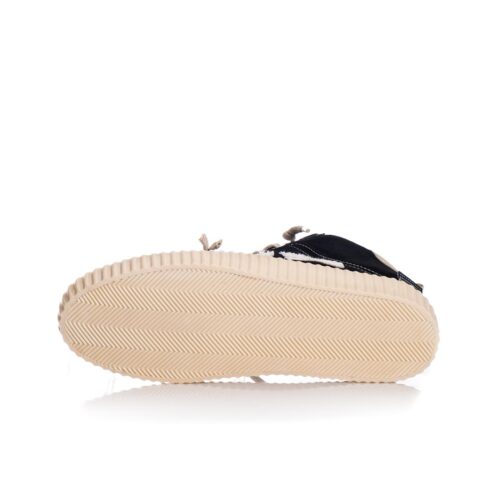 SPRINGA WAVY ALTA SUEDE CON RICAMI SPWH2SUTEXA1.NERO