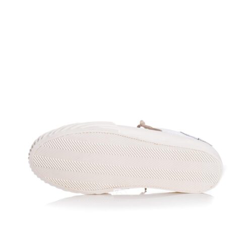 SPRINGA WAVY SHELL PELLE CON RICAMI SPWL2LTHTEXA3.BIANCO