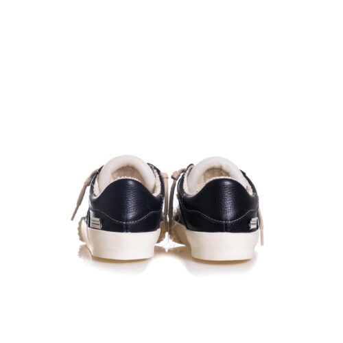 SPRINGA WAVY SHELL PELLE CON RICAMI SPWL2LTHTEXA3.NERO