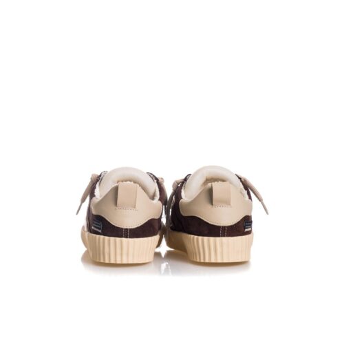 SPRINGA WAVY SUEDE CON RICAMI SPWL2SUTEXA1.MARRONE