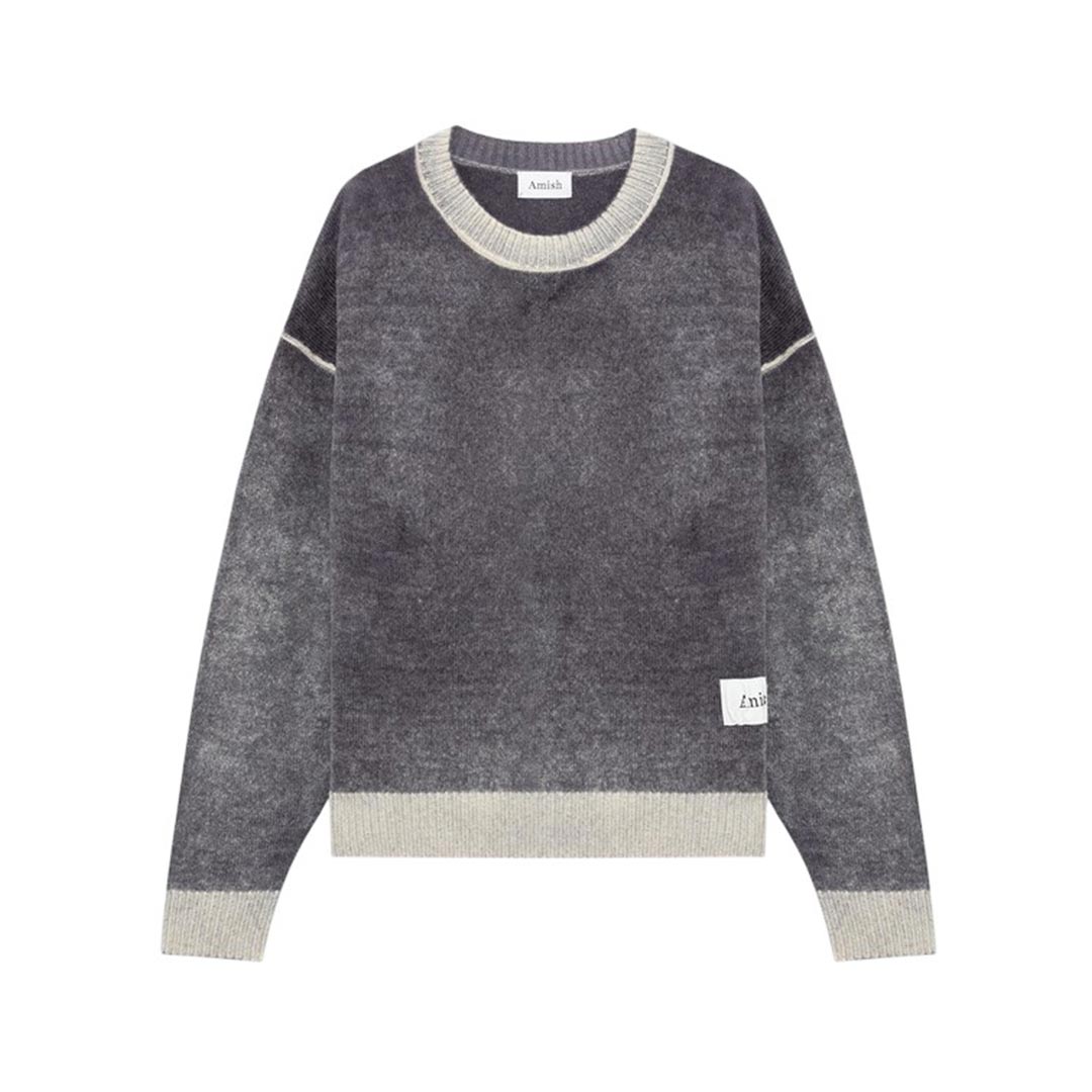 AMISH CREW NECK PRINTED AMX220CT84XXXX.C0759