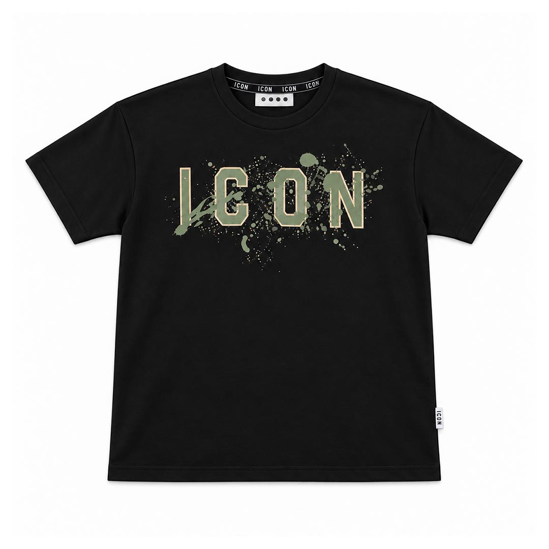 ICON T-SHIRT IBKS001376.NERO